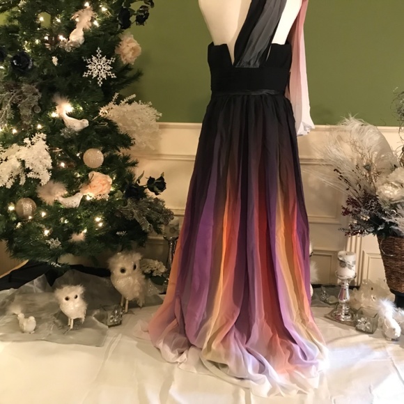 Formal evening ombré prom dress - Picture 4 of 8